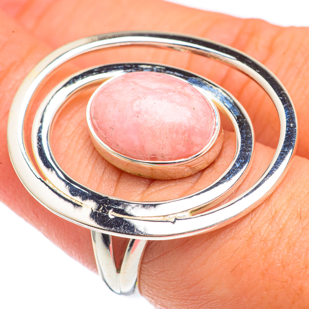 Pink Opal Rings handcrafted by Anasilvercos - RING70240