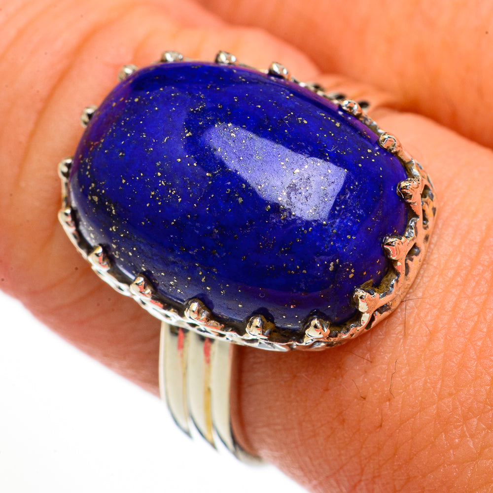 Lapis Lazuli Rings handcrafted by Anasilvercos - RING70270