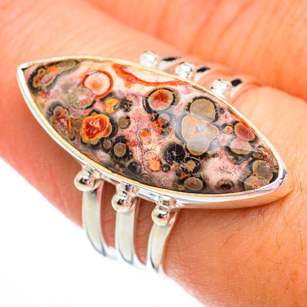Poppy Jasper Rings handcrafted by Anasilvercos - RING70278