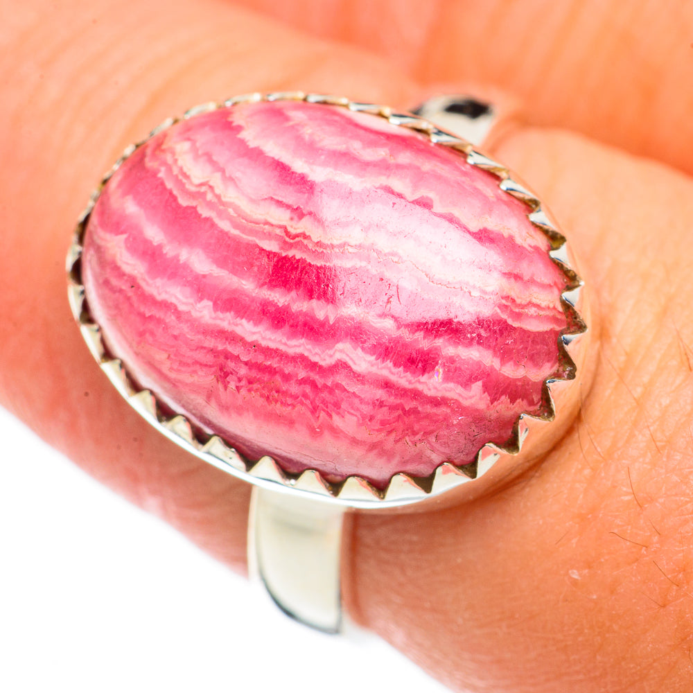 Rhodochrosite Rings handcrafted by Anasilvercos - RING70287