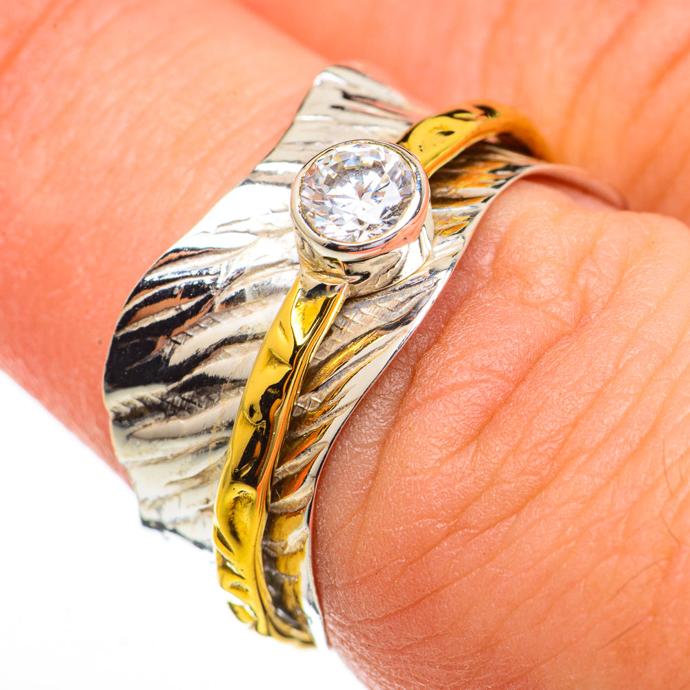 Meditation Sspinner Rings handcrafted by Anasilvercos - RING70293