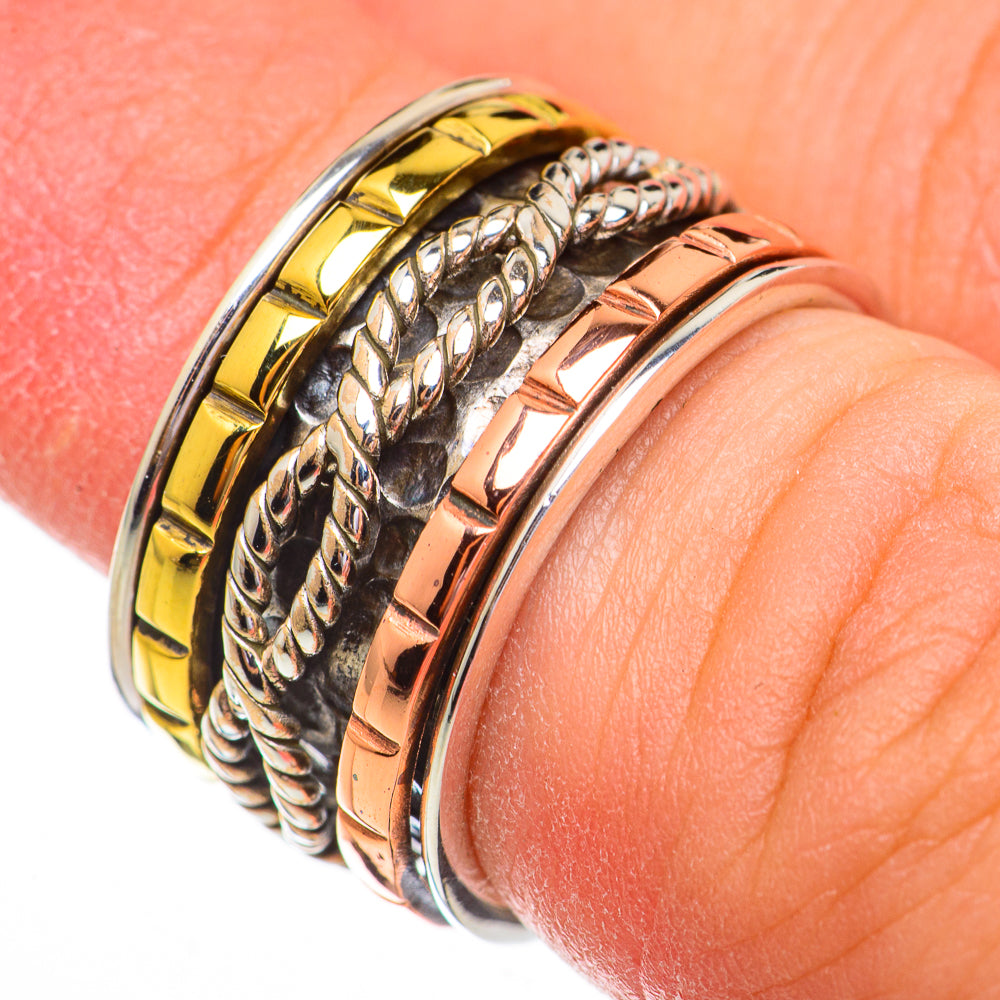 Meditation Spinner Rings handcrafted by Anasilvercos - RING70294