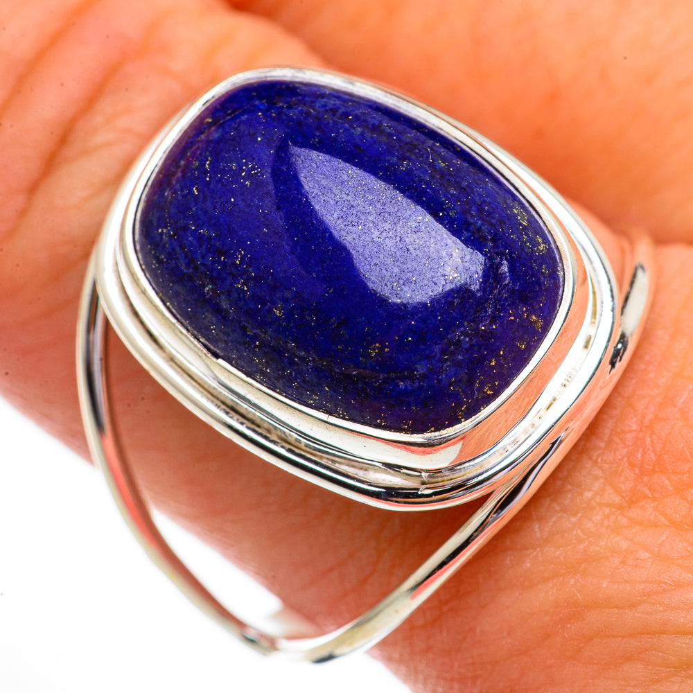 Lapis Lazuli Rings handcrafted by Anasilvercos - RING70350