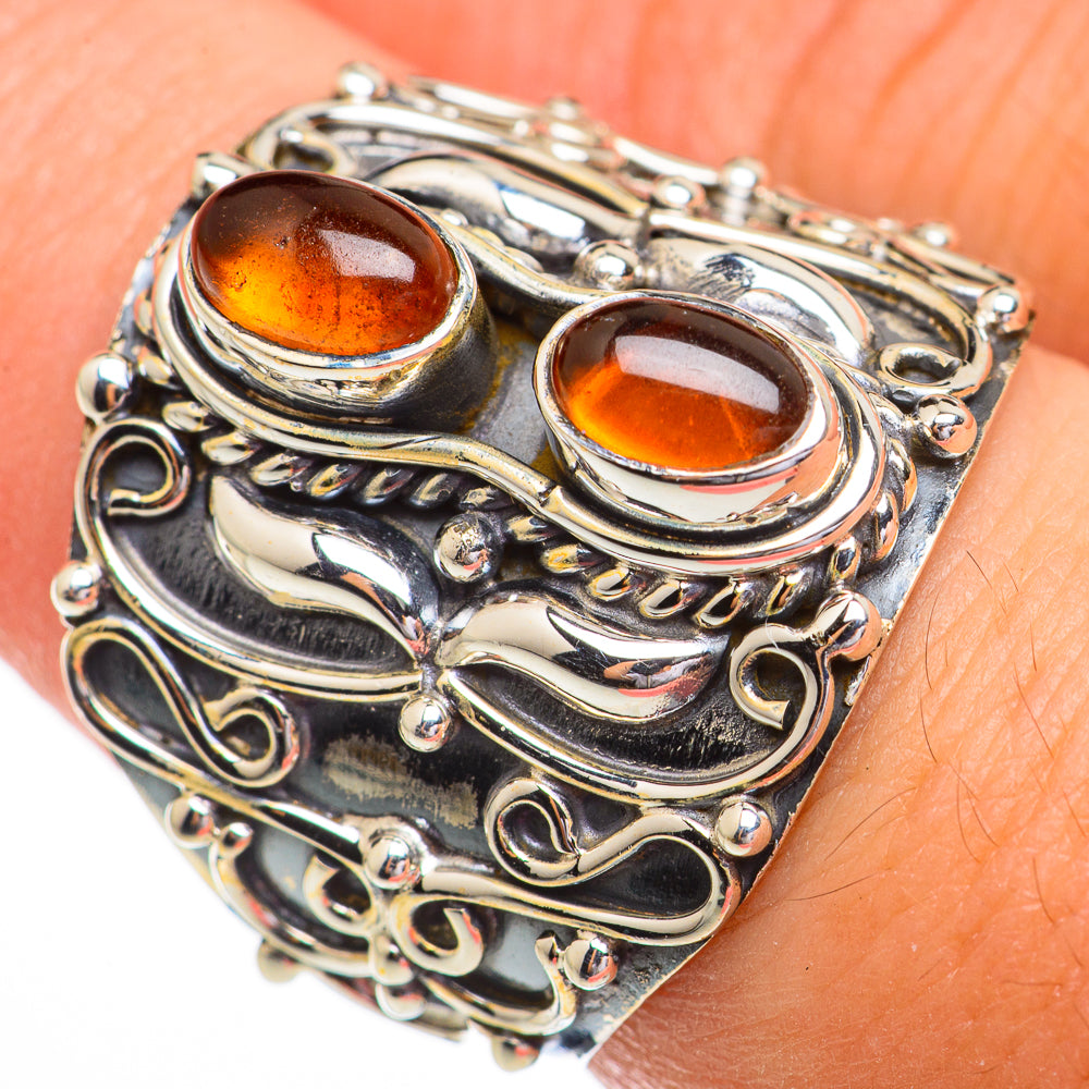 Baltic Amber Rings handcrafted by Anasilvercos - RING70363