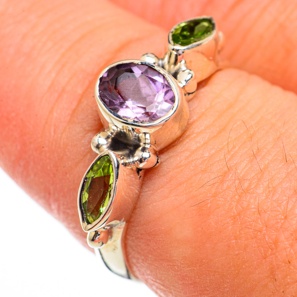 Amethyst Rings handcrafted by Anasilvercos - RING70378