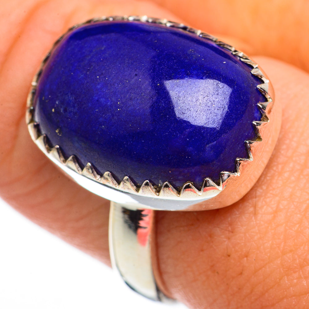 Lapis Lazuli Rings handcrafted by Anasilvercos - RING70385