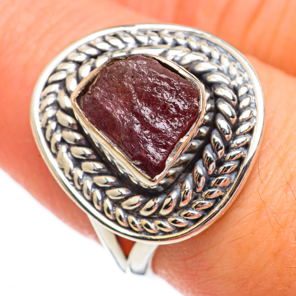 Pink Tourmaline Rings handcrafted by Anasilvercos - RING70400
