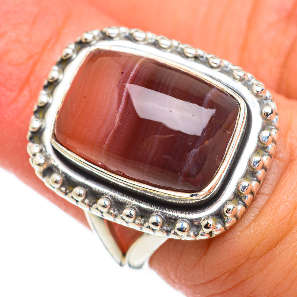Mookaite Rings handcrafted by Anasilvercos - RING70428