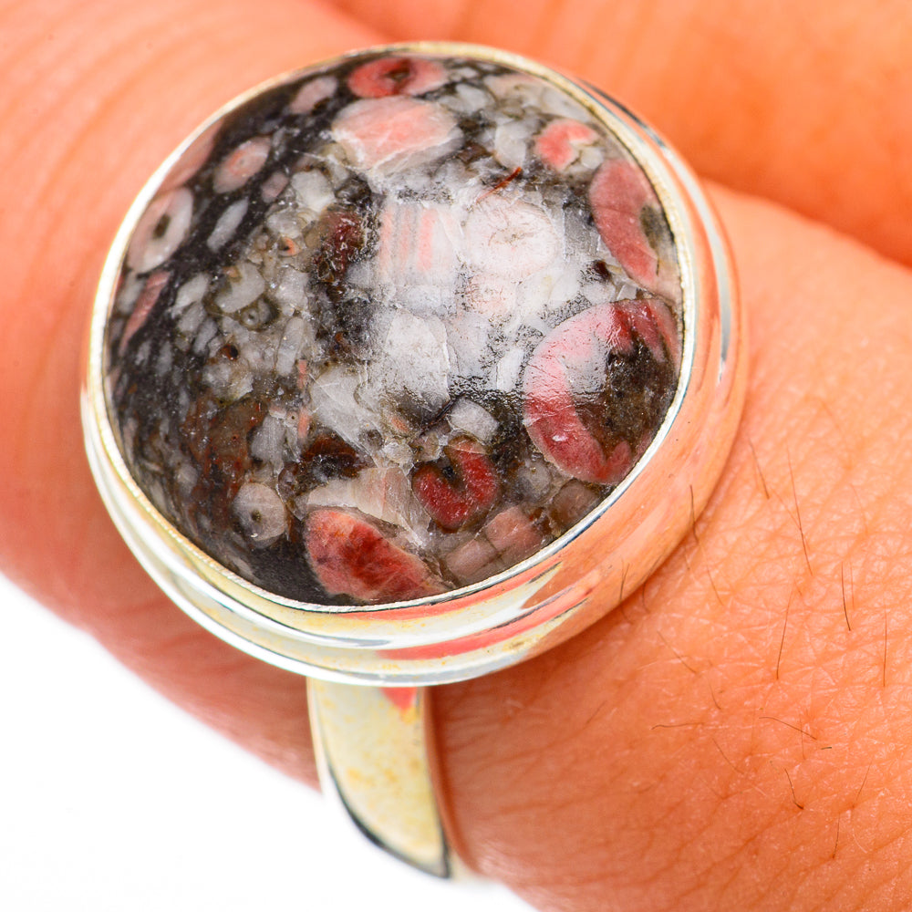 Crinoid Fossil Rings handcrafted by Anasilvercos - RING70460