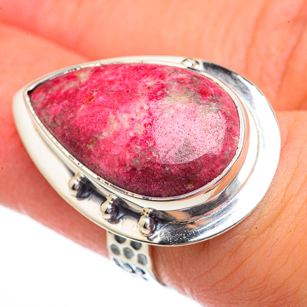 Thulite Rings handcrafted by Anasilvercos - RING70465