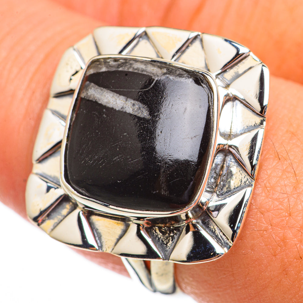 Pinolith Jasper Rings handcrafted by Anasilvercos - RING70471