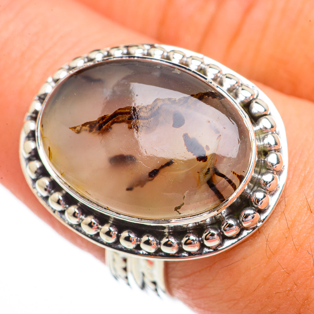 Montana Agate Rings handcrafted by Anasilvercos - RING70473