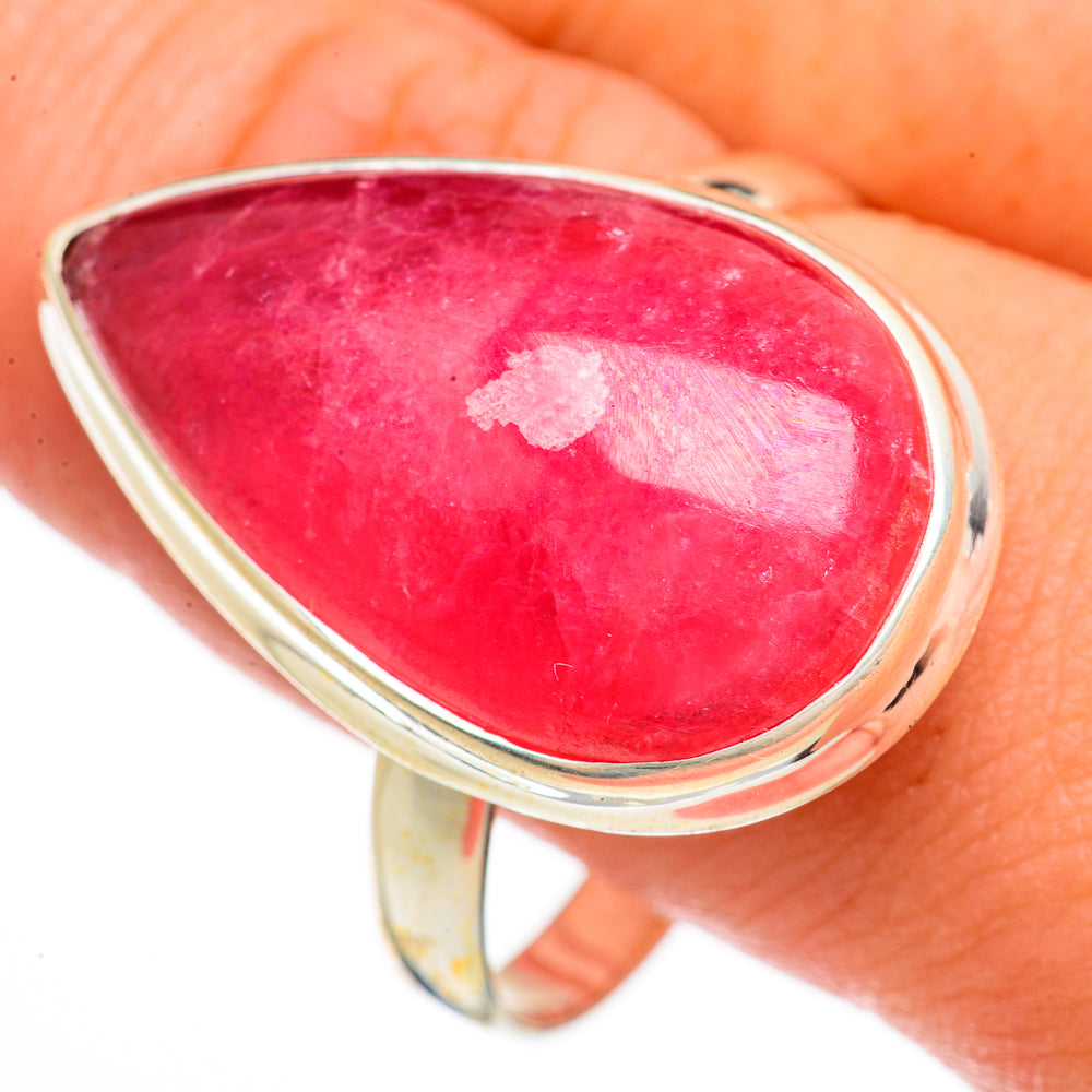 Thulite Rings handcrafted by Anasilvercos - RING70532