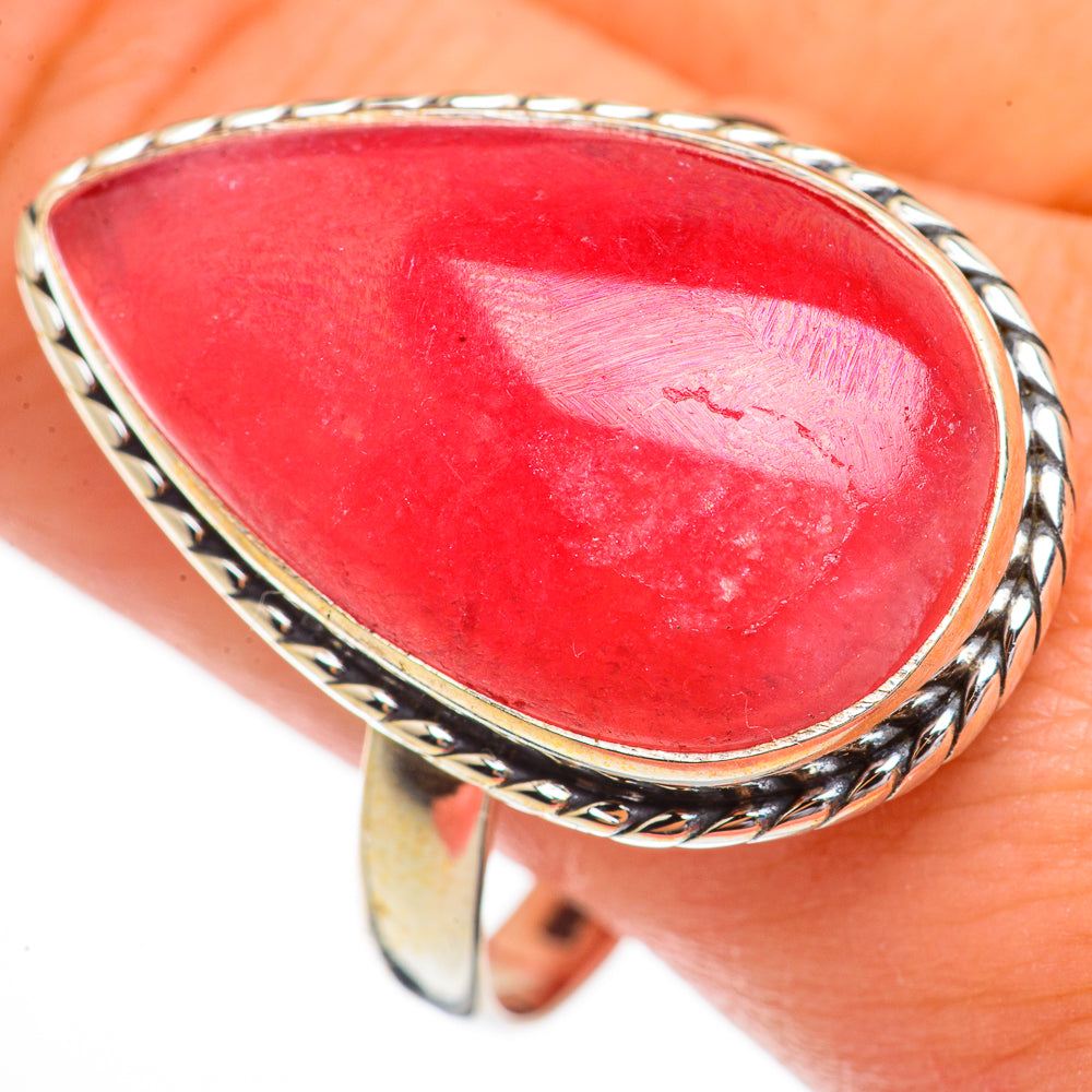 Thulite Rings handcrafted by Anasilvercos - RING70533