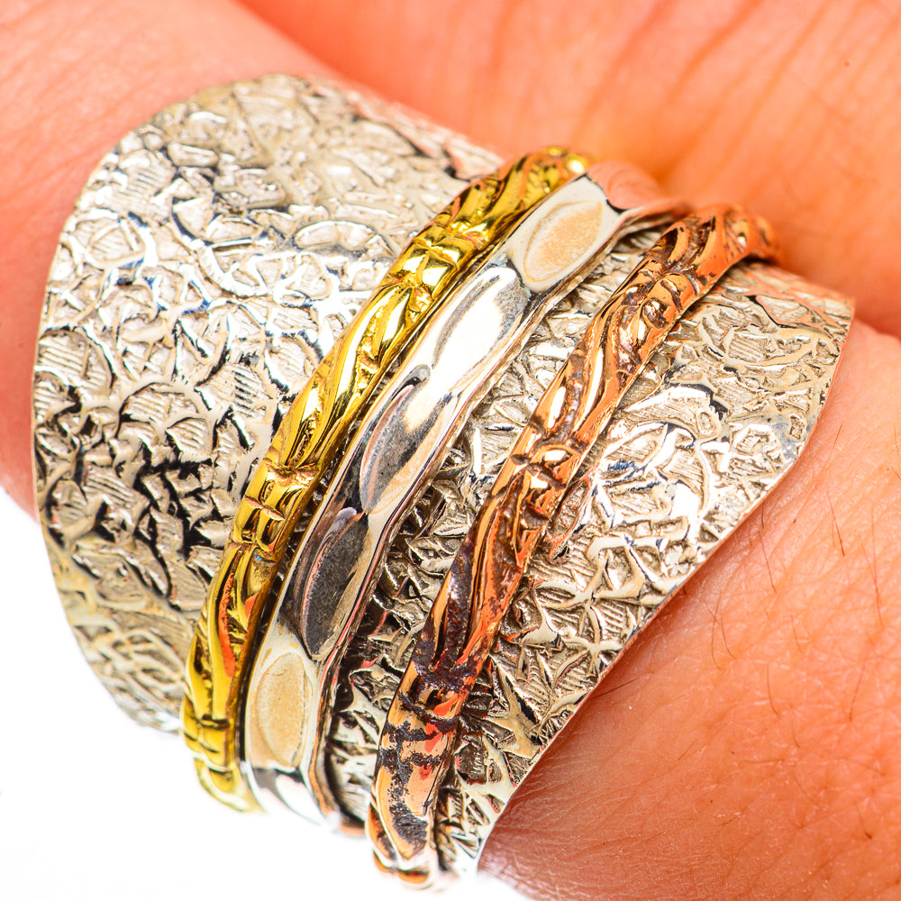 Meditation Spinner Rings handcrafted by Anasilvercos - RING70541