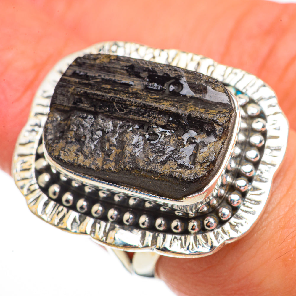 Tektite Rings handcrafted by Anasilvercos - RING70542