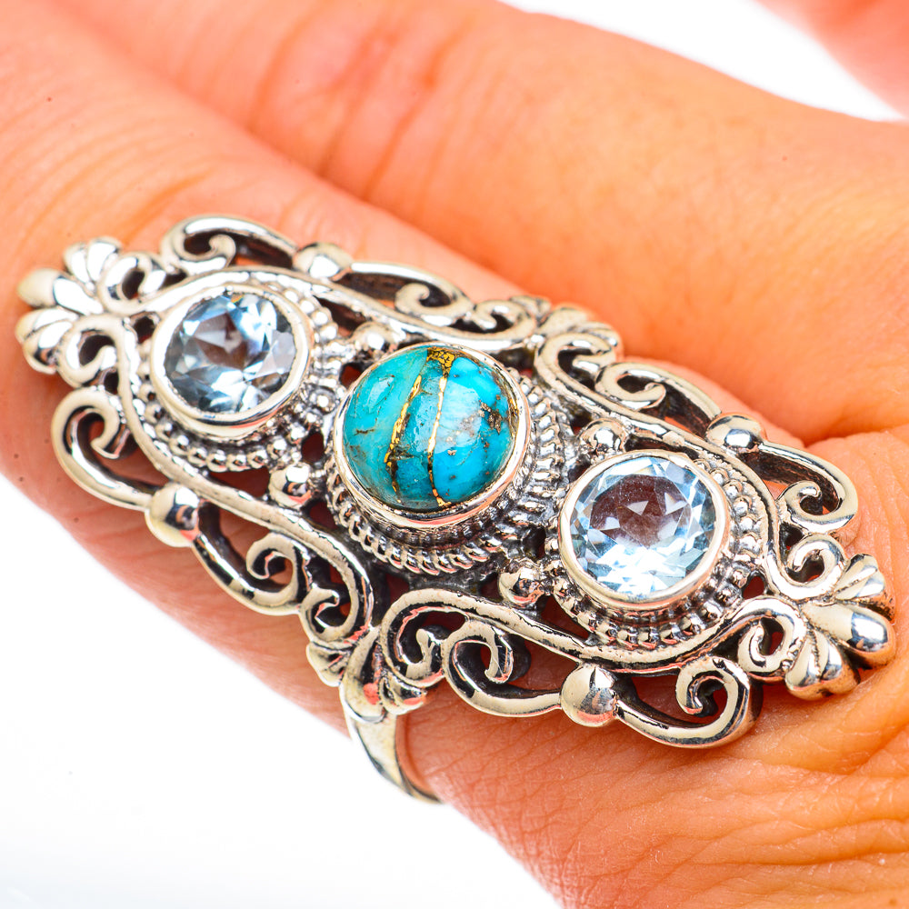 Labradorite Rings handcrafted by Anasilvercos - RING70555