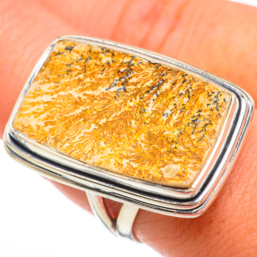 Ammonite Fossil Rings handcrafted by Anasilvercos - RING70557