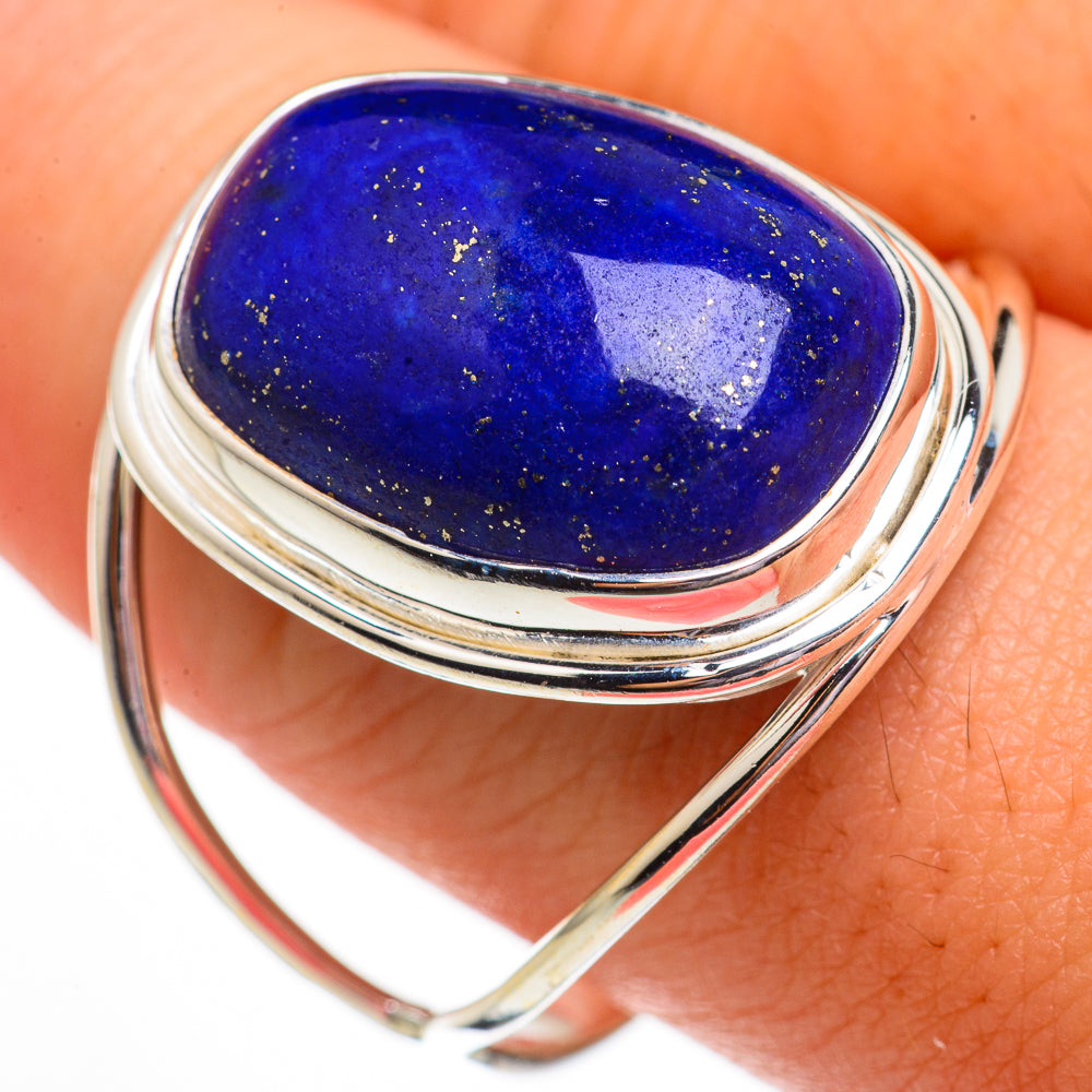 Lapis Lazuli Rings handcrafted by Anasilvercos - RING70565