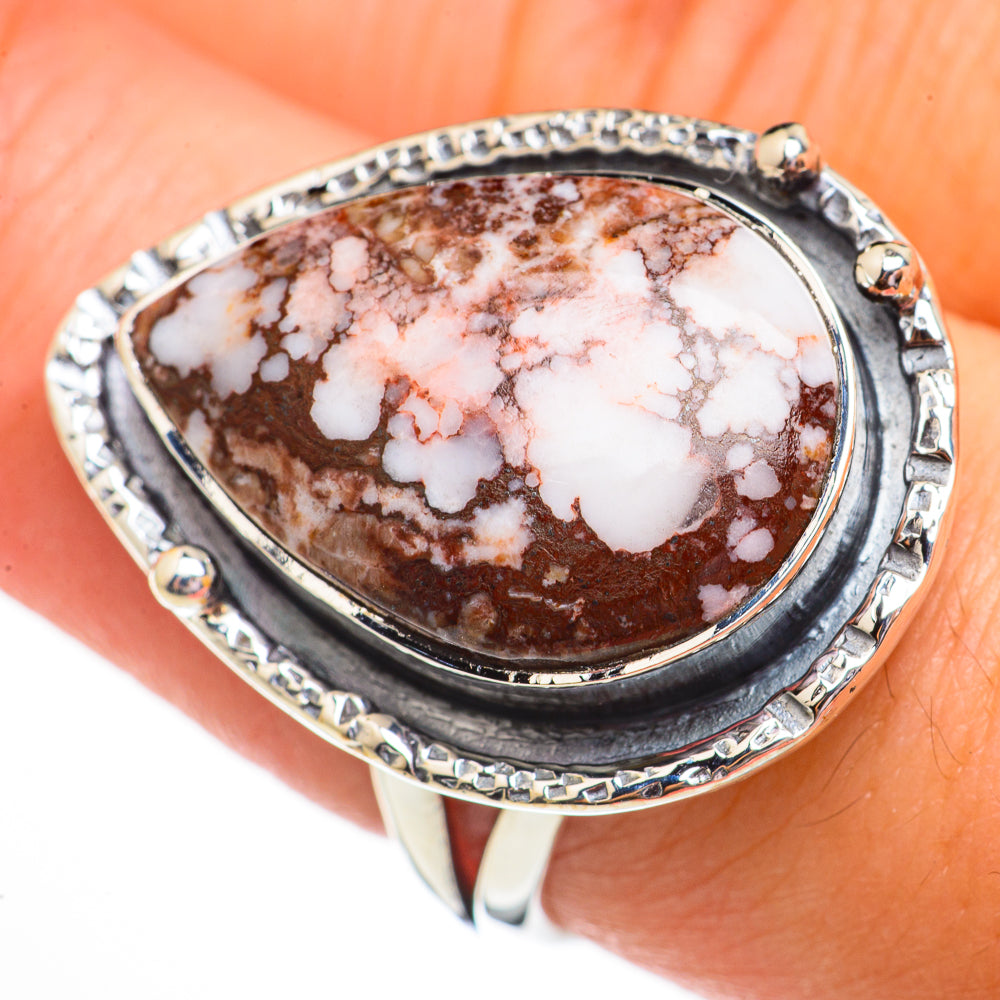 Red Jasper Rings handcrafted by Anasilvercos - RING70618