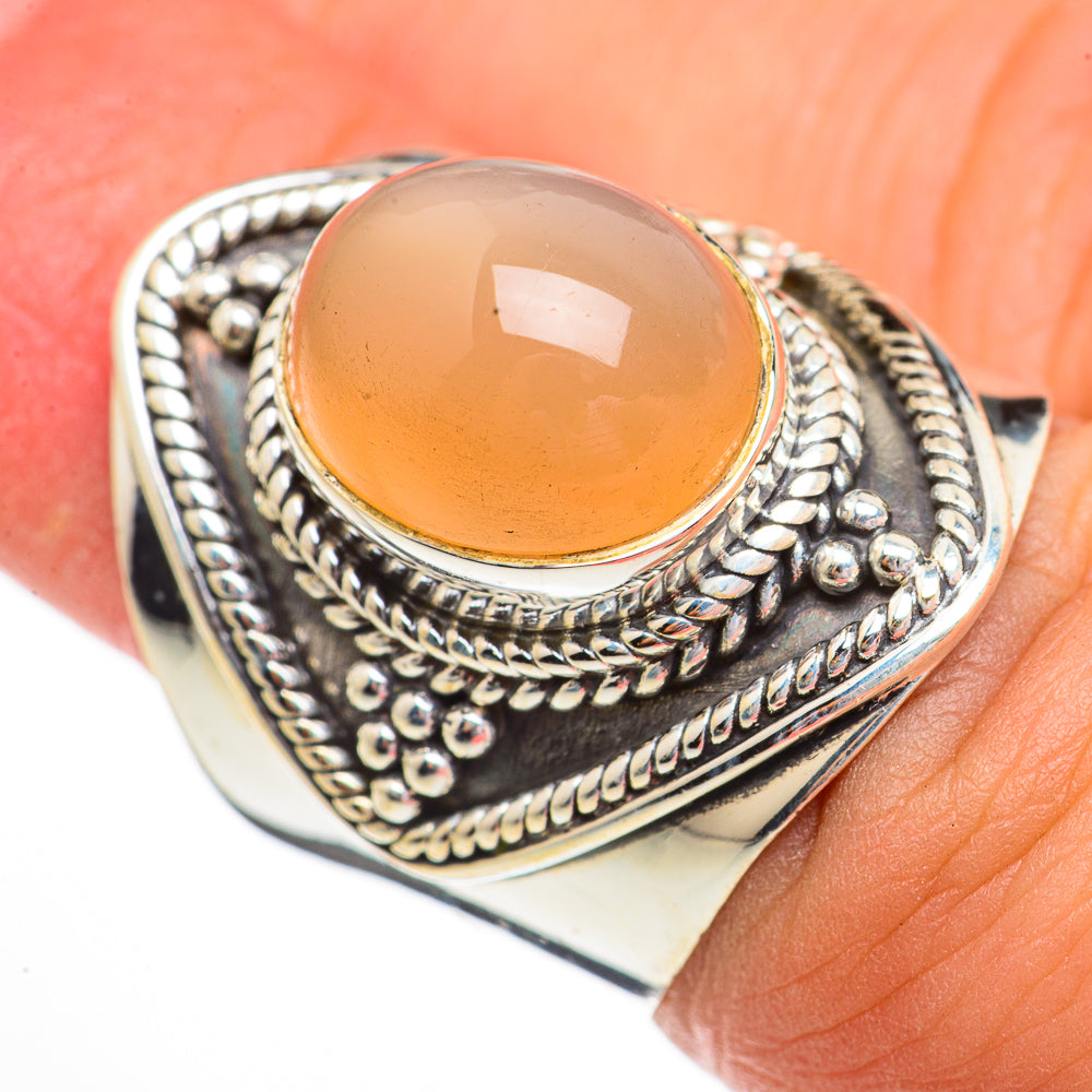 Sunstone Rings handcrafted by Anasilvercos - RING70624