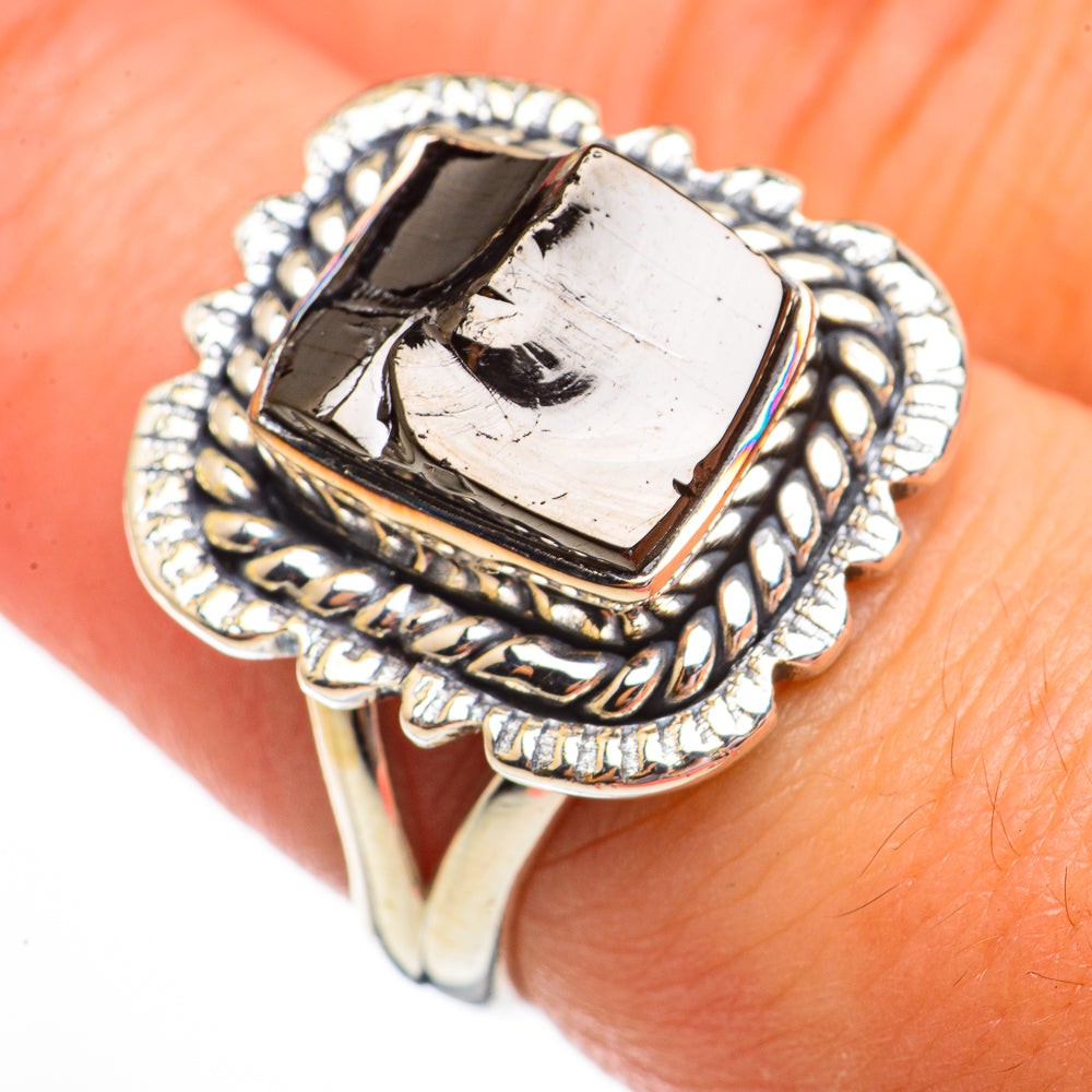 Shungite Rings handcrafted by Anasilvercos - RING70676