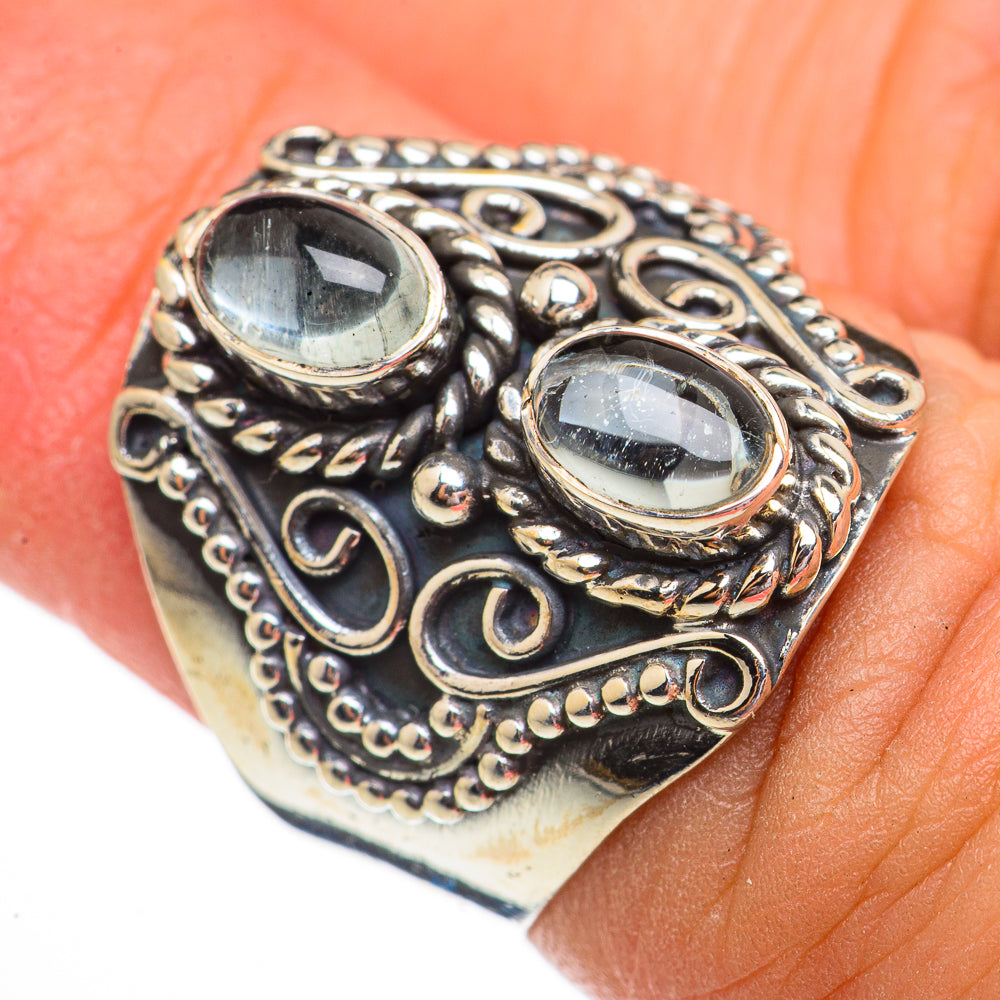 Tourmalinated Quartz Rings handcrafted by Anasilvercos - RING70686
