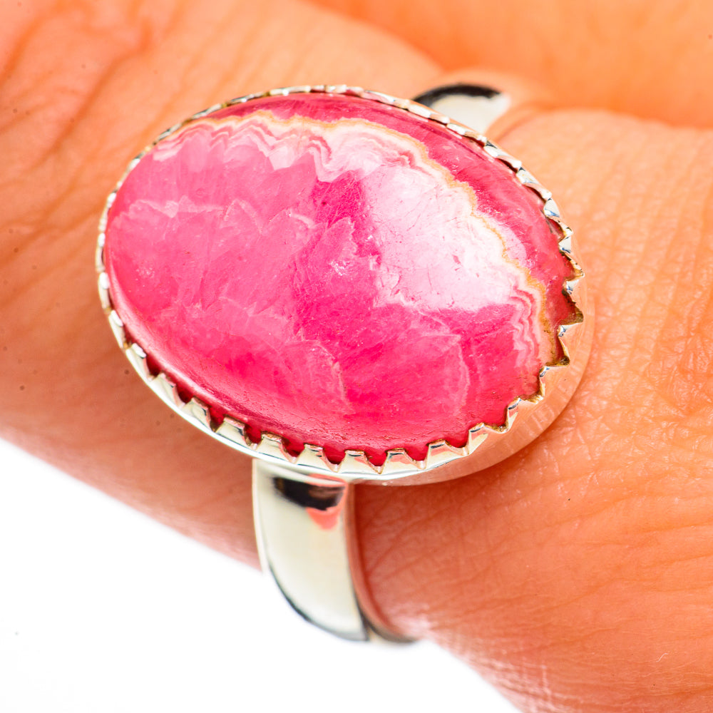 Rhodochrosite Rings handcrafted by Anasilvercos - RING70708