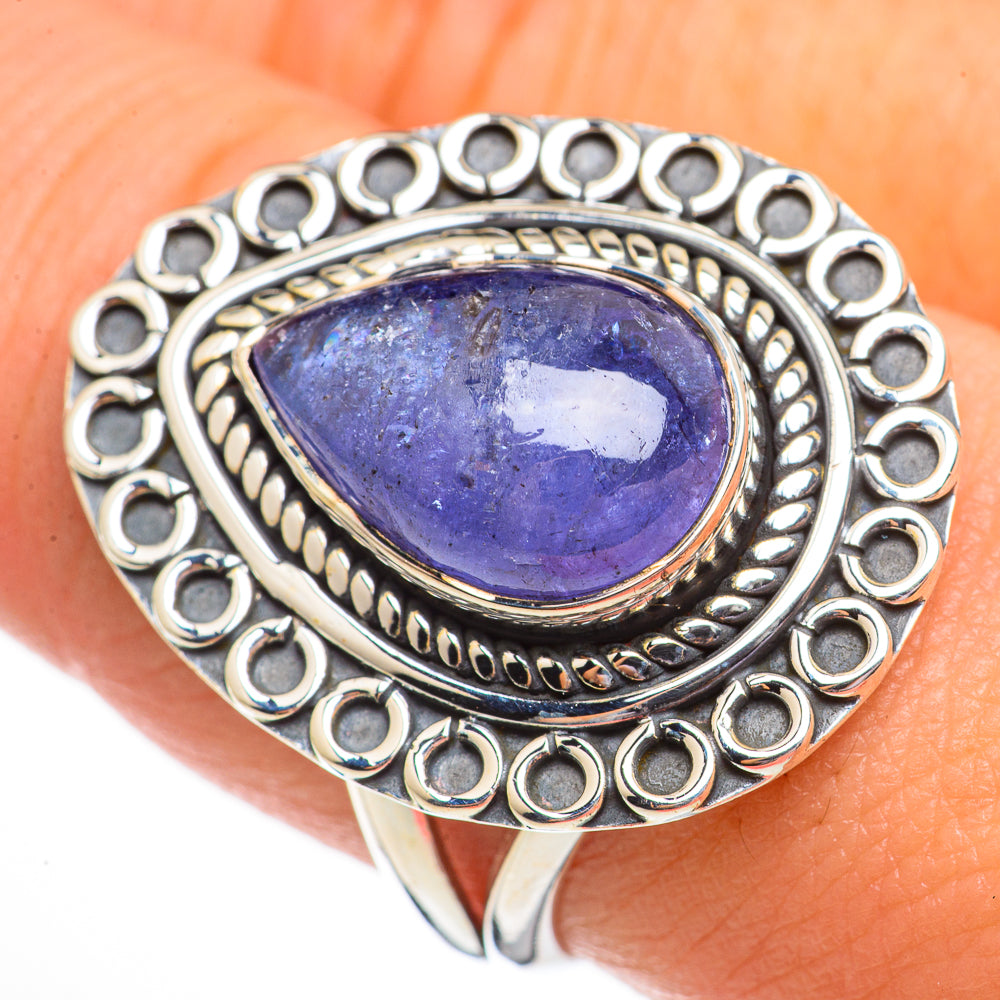 Tanzanite Rings handcrafted by Anasilvercos - RING70710