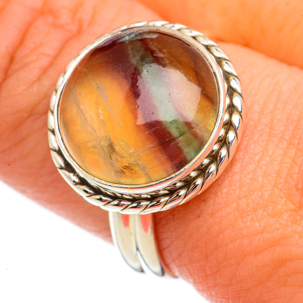 Fluorite Rings handcrafted by Anasilvercos - RING70720