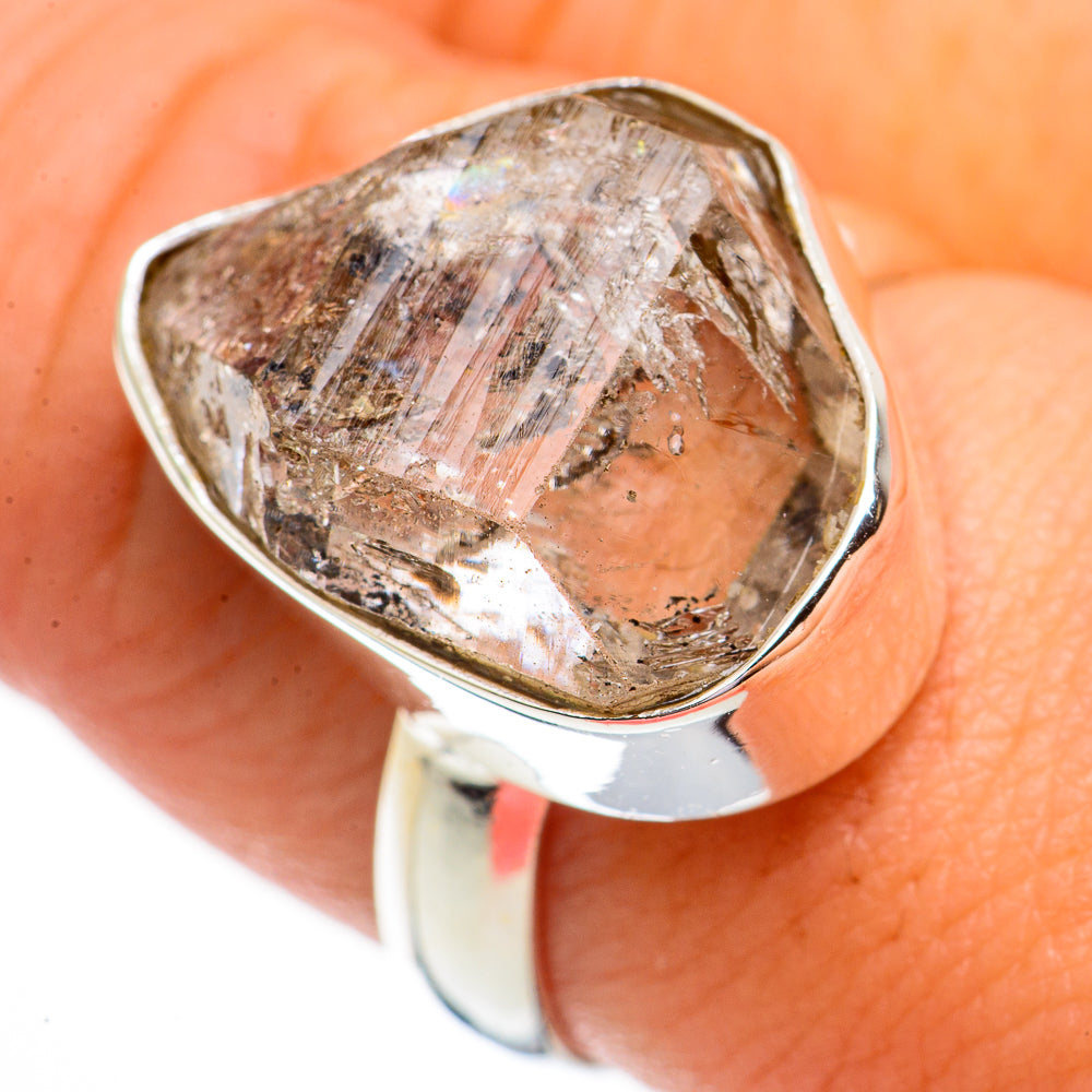 Herkimer Diamond Rings handcrafted by Anasilvercos - RING70753