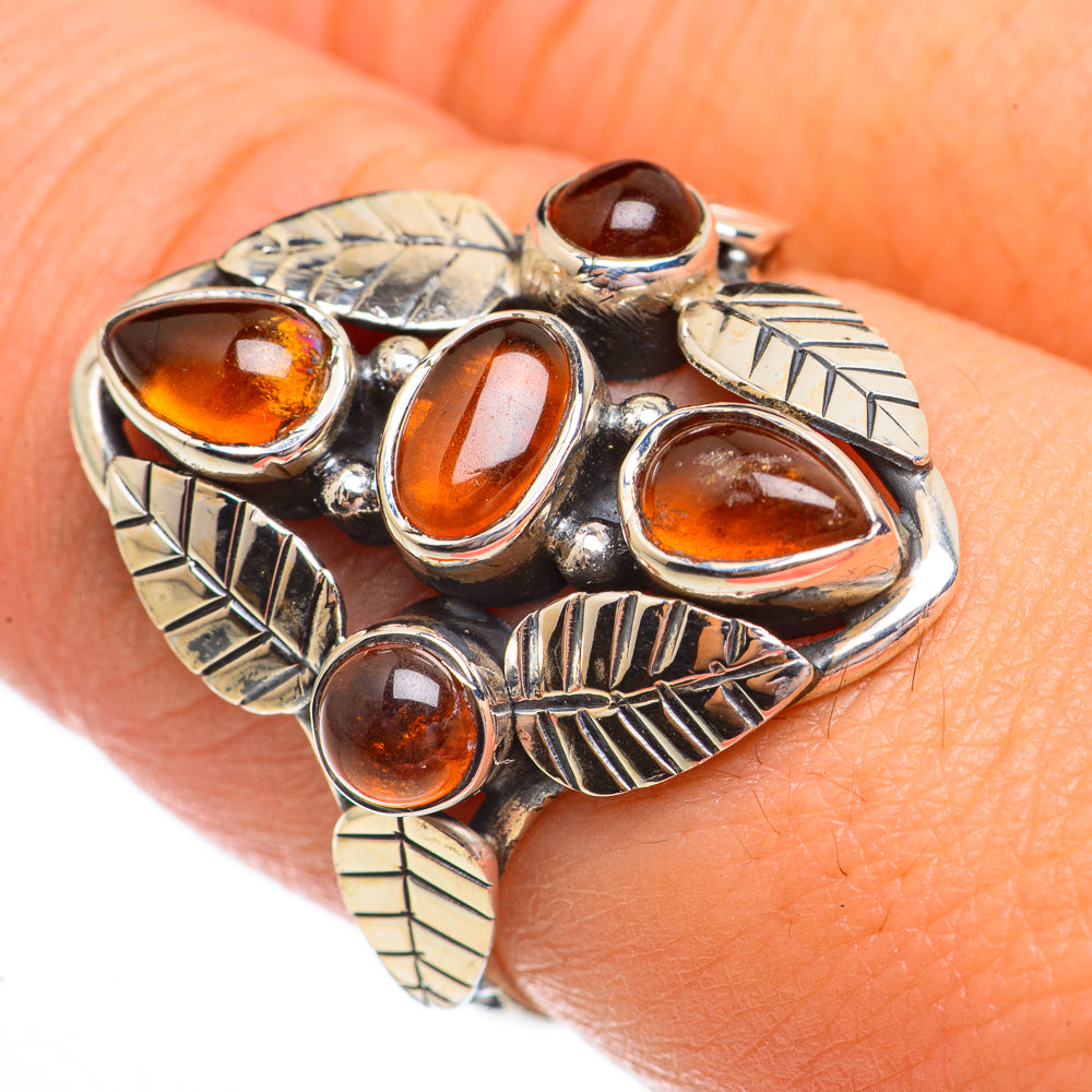 Baltic Amber Rings handcrafted by Anasilvercos - RING70812