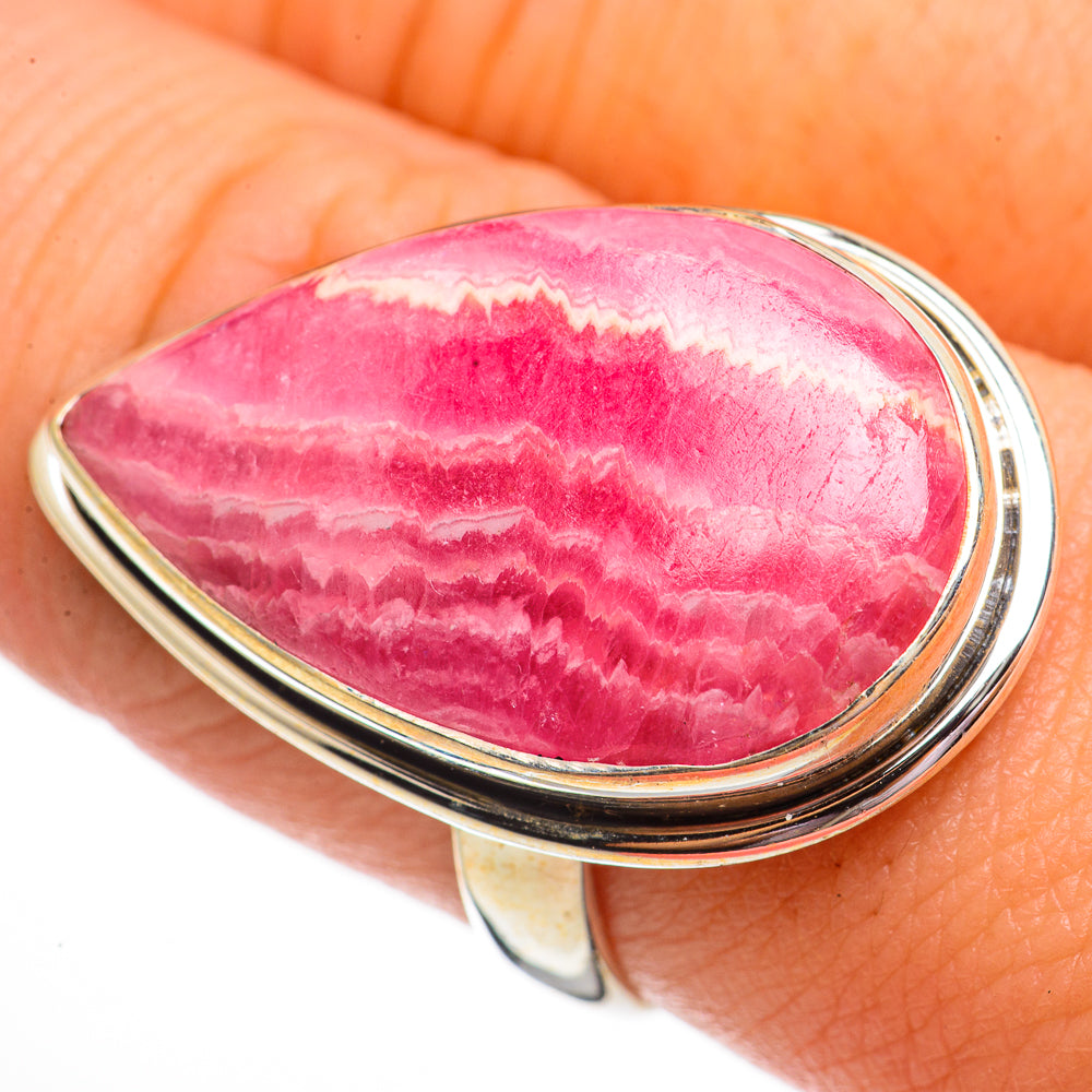 Rhodochrosite Rings handcrafted by Anasilvercos - RING70827