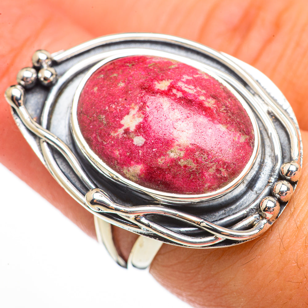 Thulite Rings handcrafted by Anasilvercos - RING70829