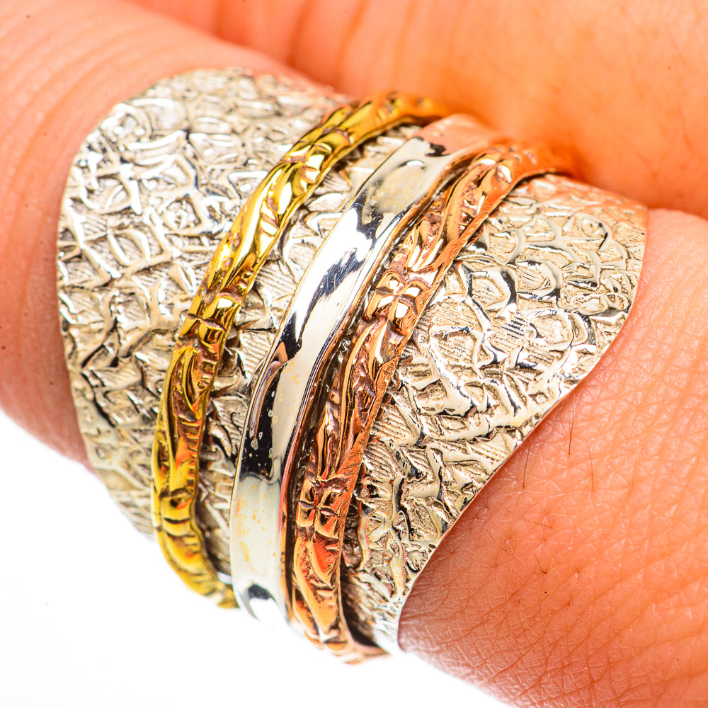 Meditation Spinner Rings handcrafted by Anasilvercos - RING70836