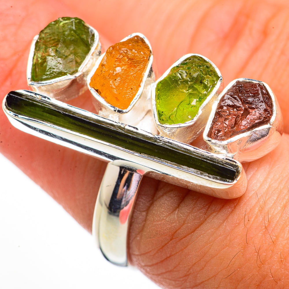 Tourmaline Rings handcrafted by Anasilvercos - RING70847