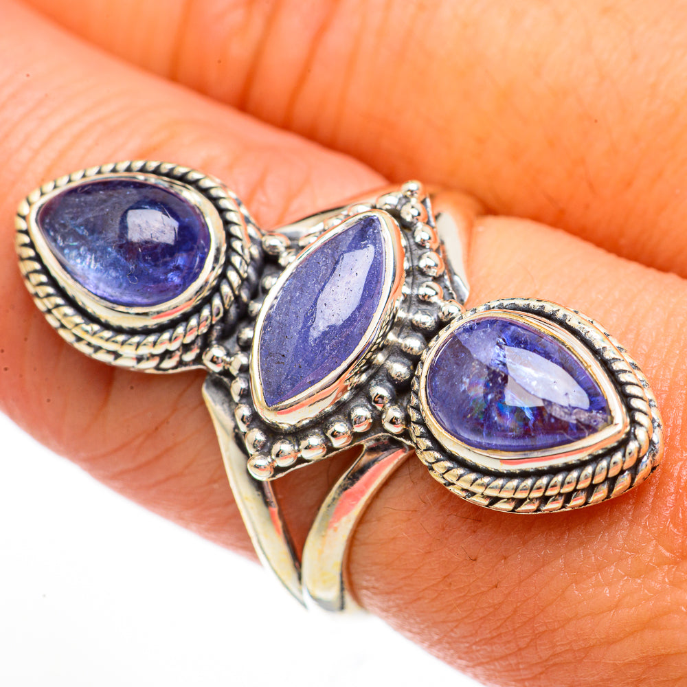 Tanzanite Rings handcrafted by Anasilvercos - RING70872
