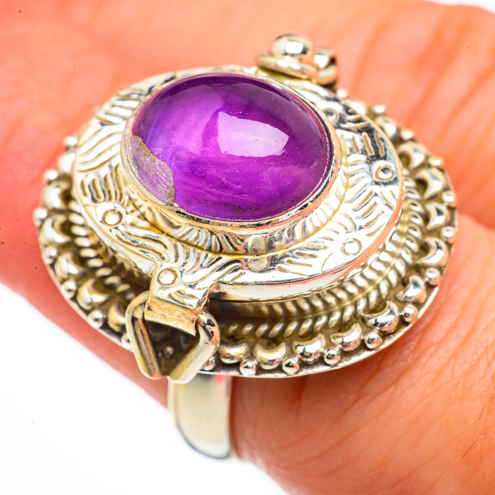 Amethyst Rings handcrafted by Anasilvercos - RING70873