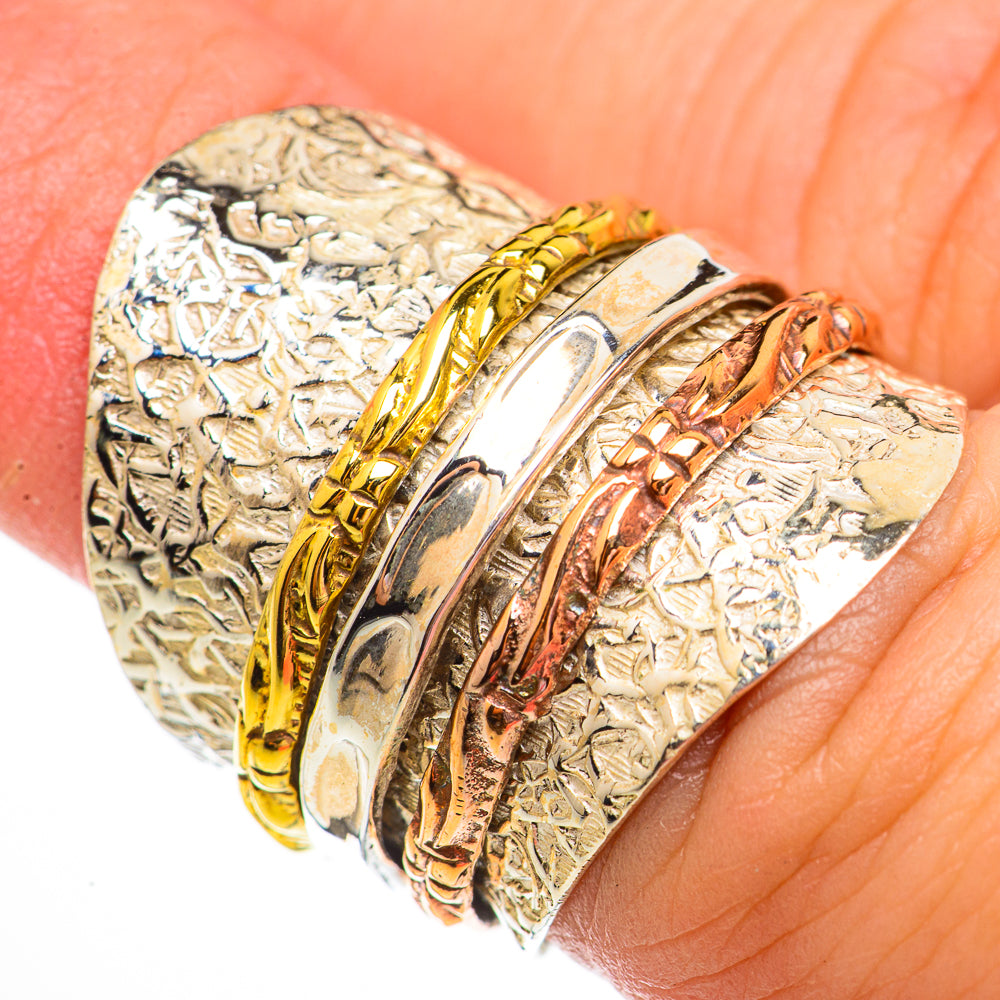 Meditation Spinner Rings handcrafted by Anasilvercos - RING70874