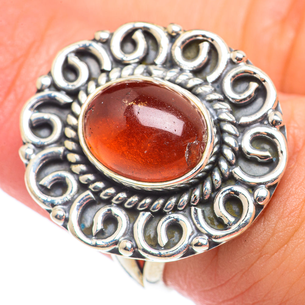 Carnelian Rings handcrafted by Anasilvercos - RING70901