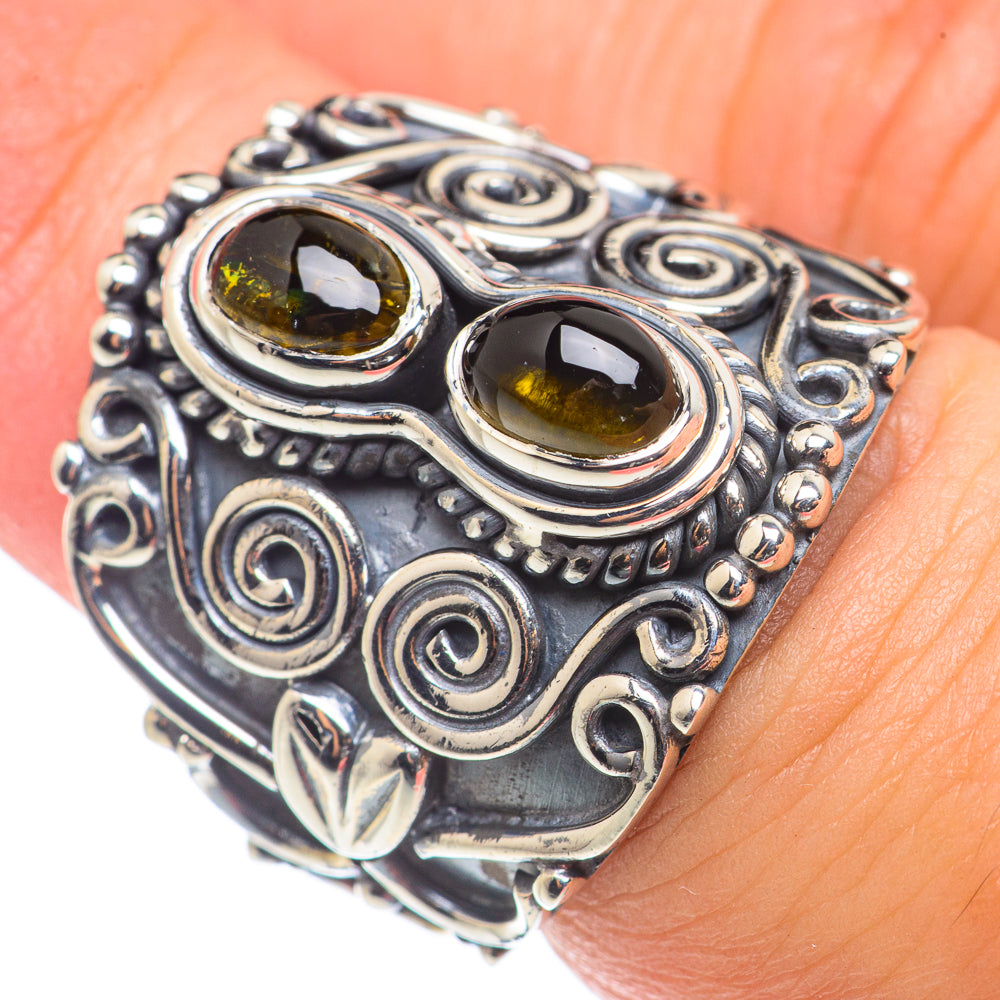 Garnet Rings handcrafted by Anasilvercos - RING70940