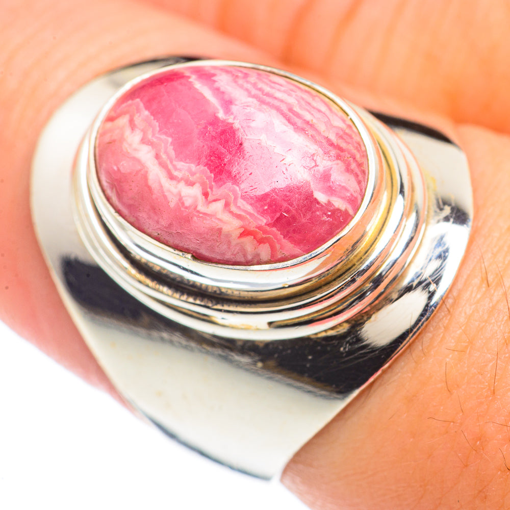 Rhodochrosite Rings handcrafted by Anasilvercos - RING70944