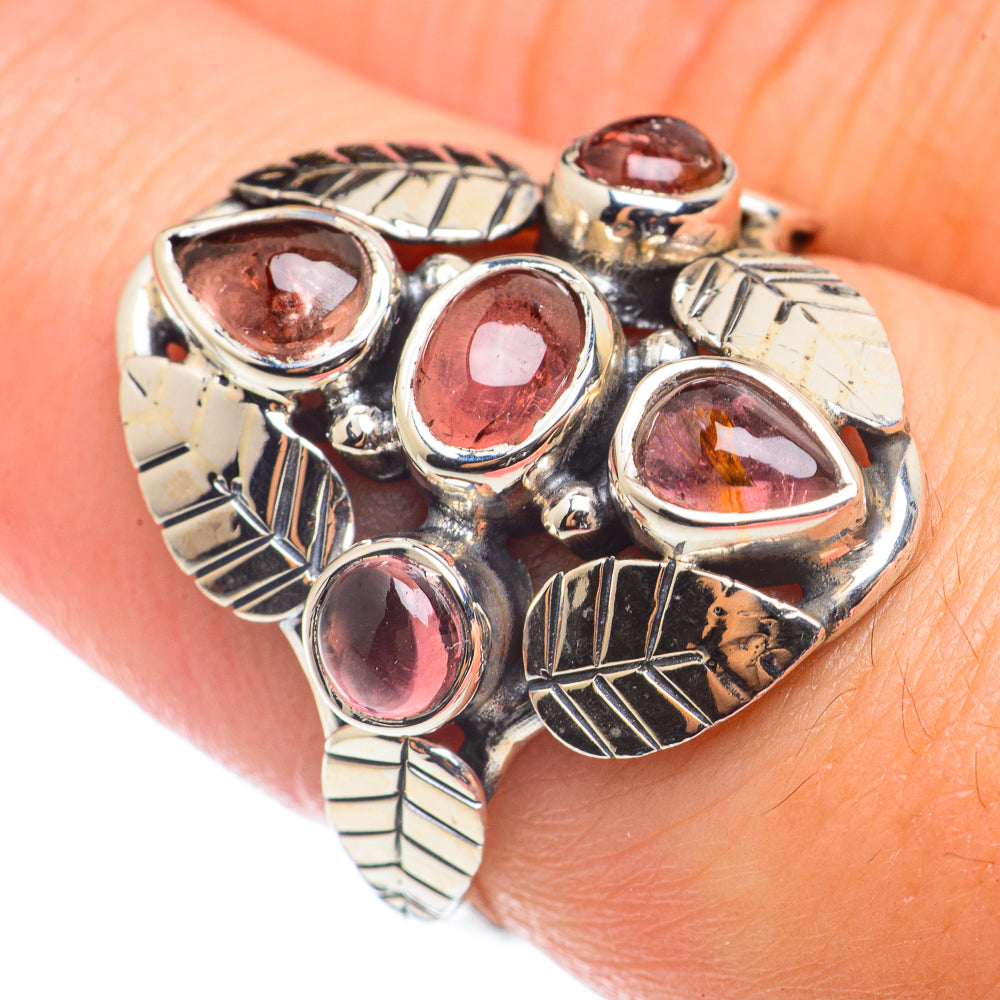 Pink Tourmaline Rings handcrafted by Anasilvercos - RING70945