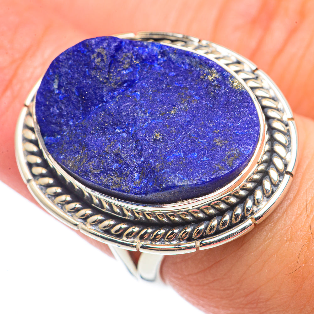 Lapis Lazuli Rings handcrafted by Anasilvercos - RING70967