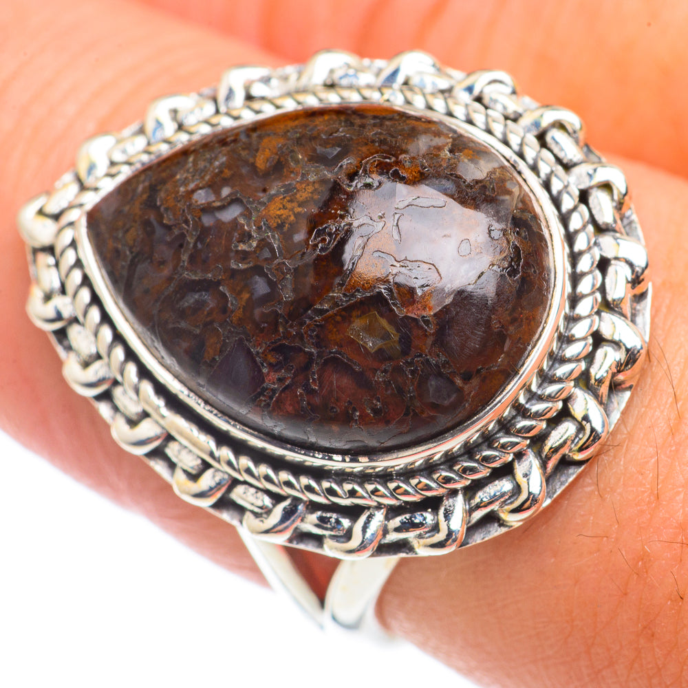 Dinosaur Bone Rings handcrafted by Anasilvercos - RING70979