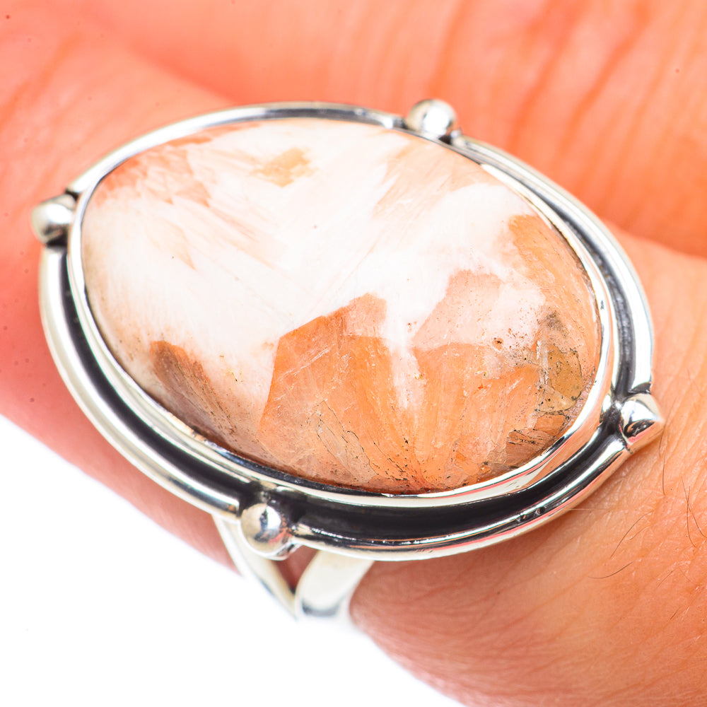 Scolecite Rings handcrafted by Anasilvercos - RING70983