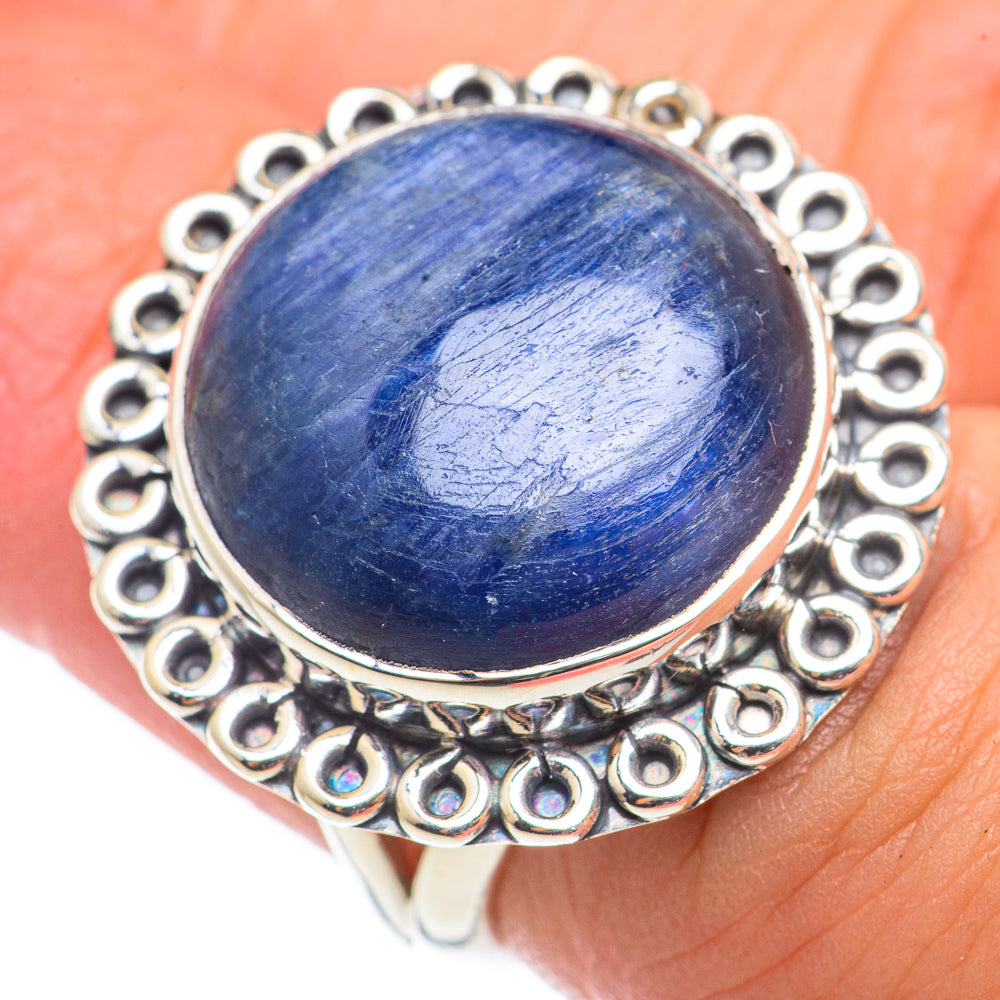 Kyanite Rings handcrafted by Anasilvercos - RING71006