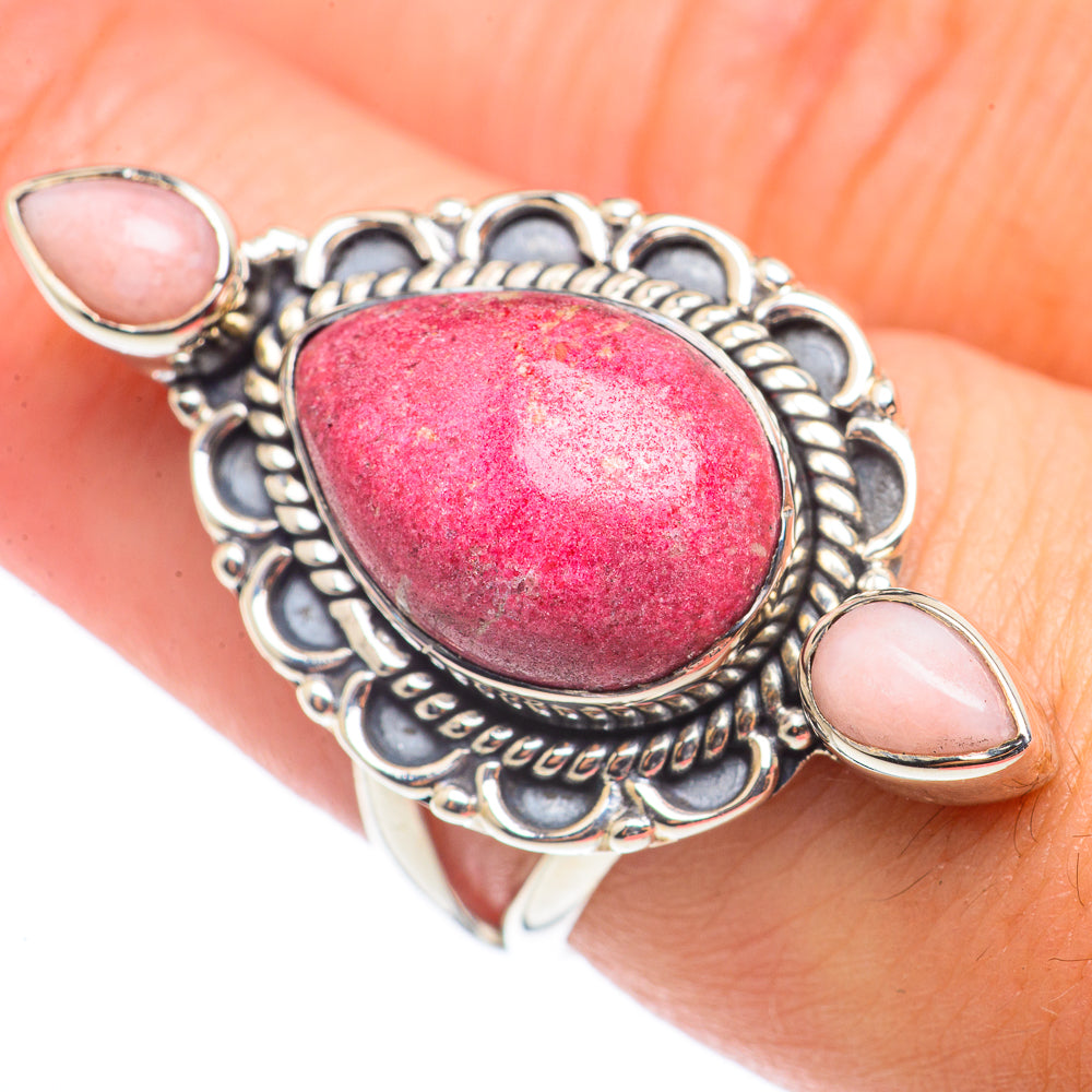 Thulite Rings handcrafted by Anasilvercos - RING71020
