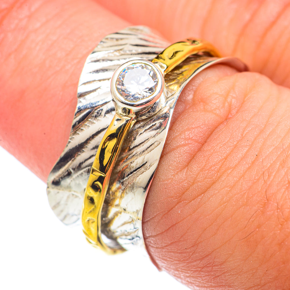 Meditation Sspinner Rings handcrafted by Anasilvercos - RING71028