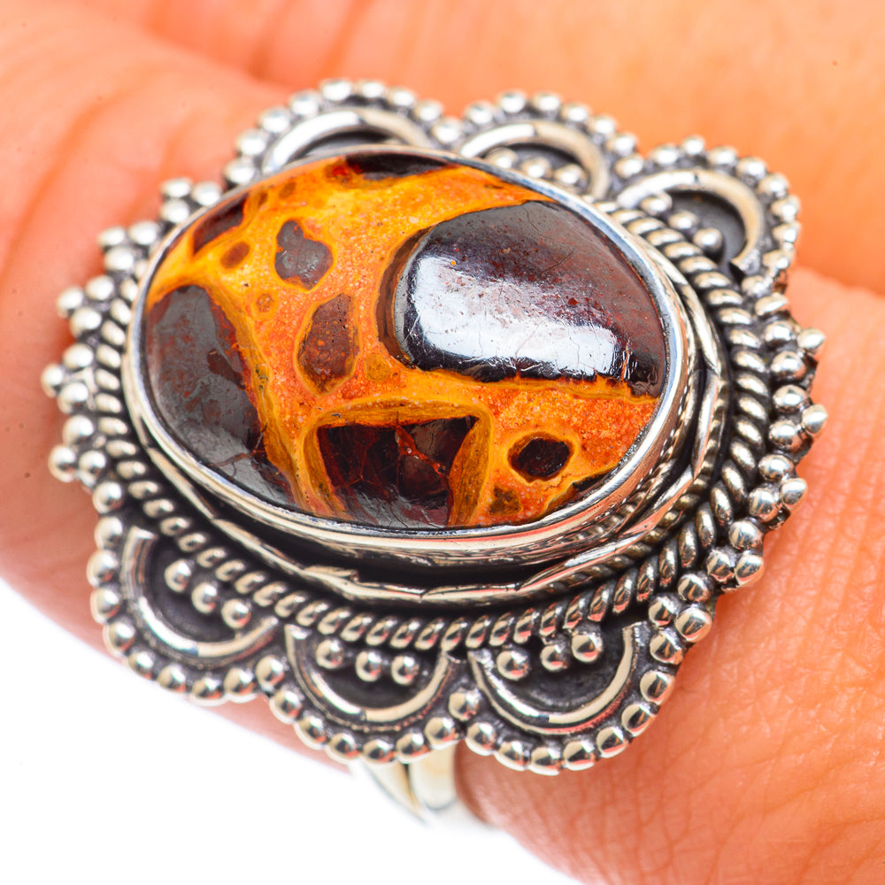 Bauxite Rings handcrafted by Anasilvercos - RING71053